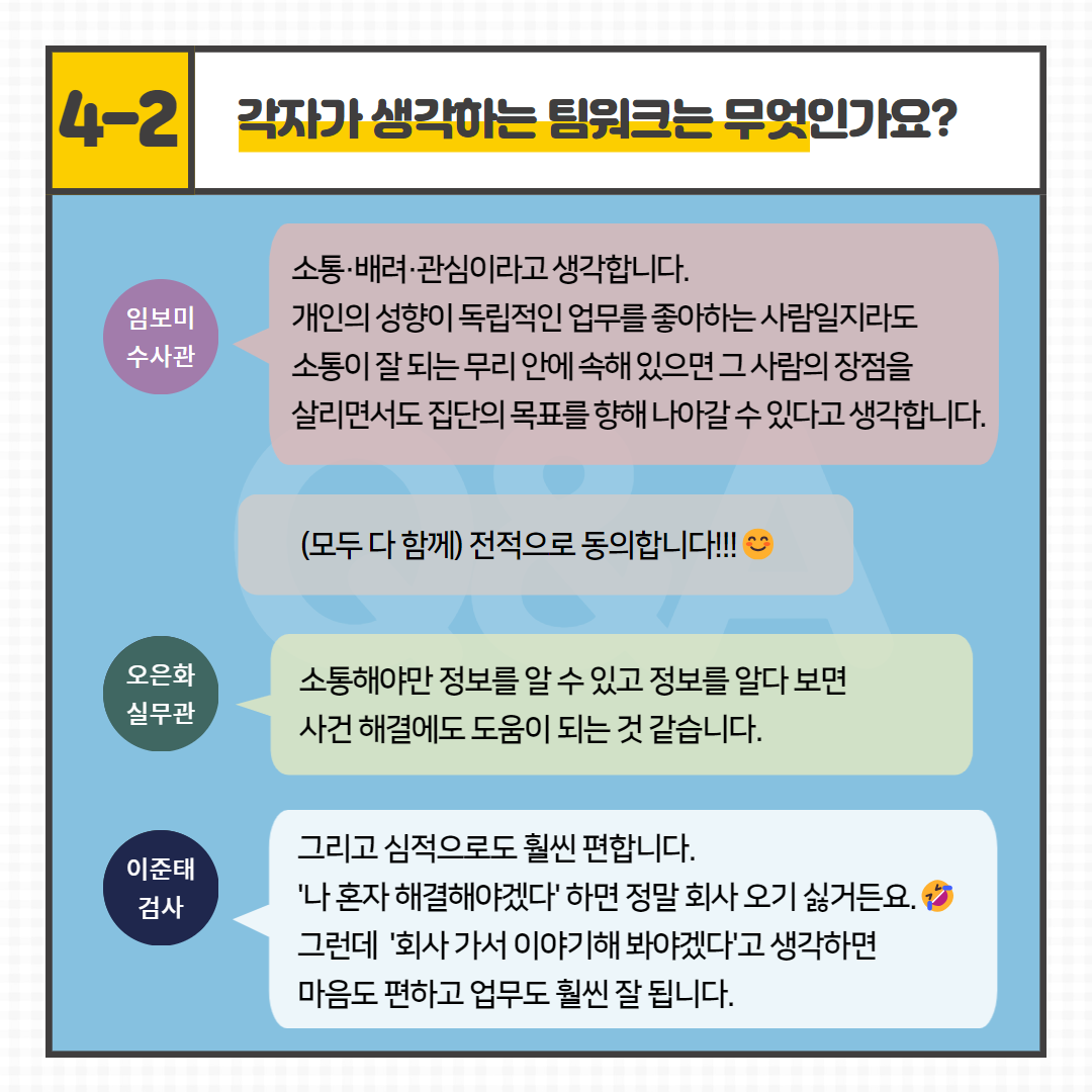 [Pro_to_u] 검.사.실 사람들을 만나다 7번째