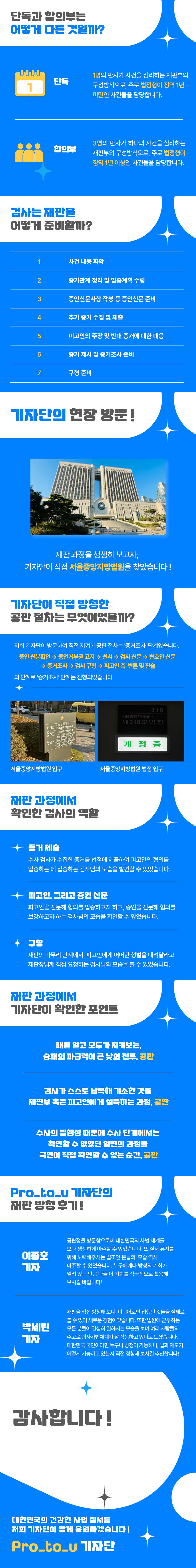 재판, 그리고 검사 2번째